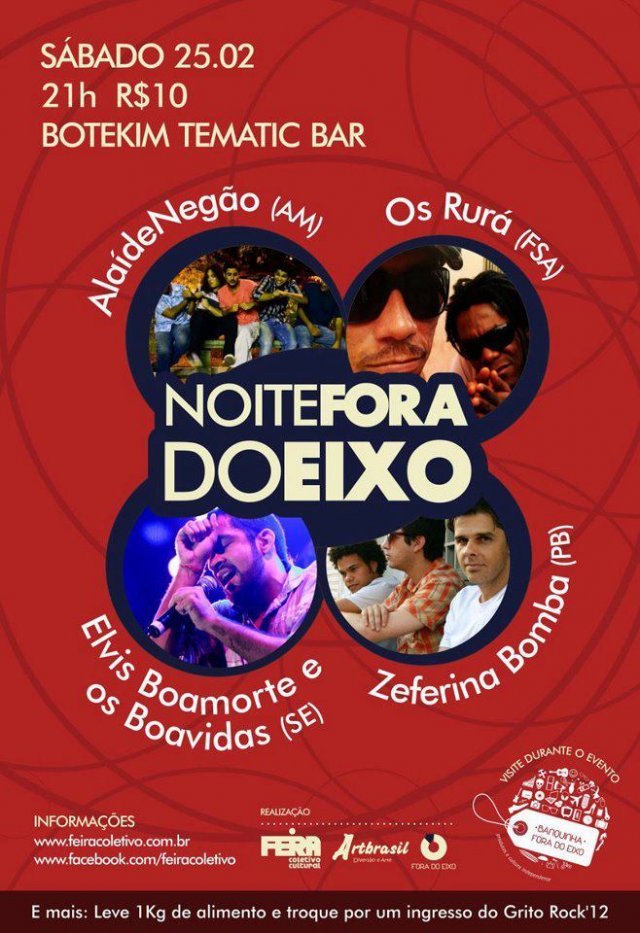 Primeira Noite Fora do Eixo de 2012