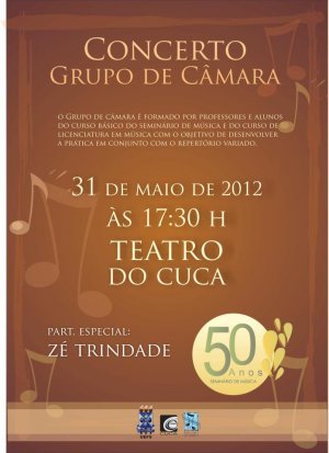 Concerto marca os 50 anos do Seminário de Música do Cuca