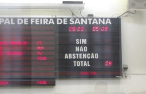 Campanha esvazia as sessões da Câmara de Feira